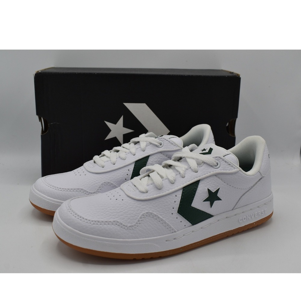 Converse Women Size 7 SC25 OX Low Top Green White Gum Skate Shoes Sneakers Y2K